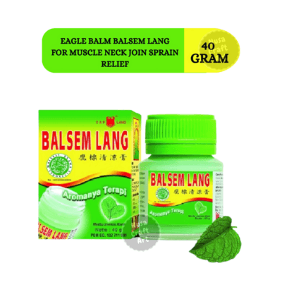 Cap Lang Eucalyptus Balm Muscular Pain Neck Joint Sprain Relief Repeated Heat
